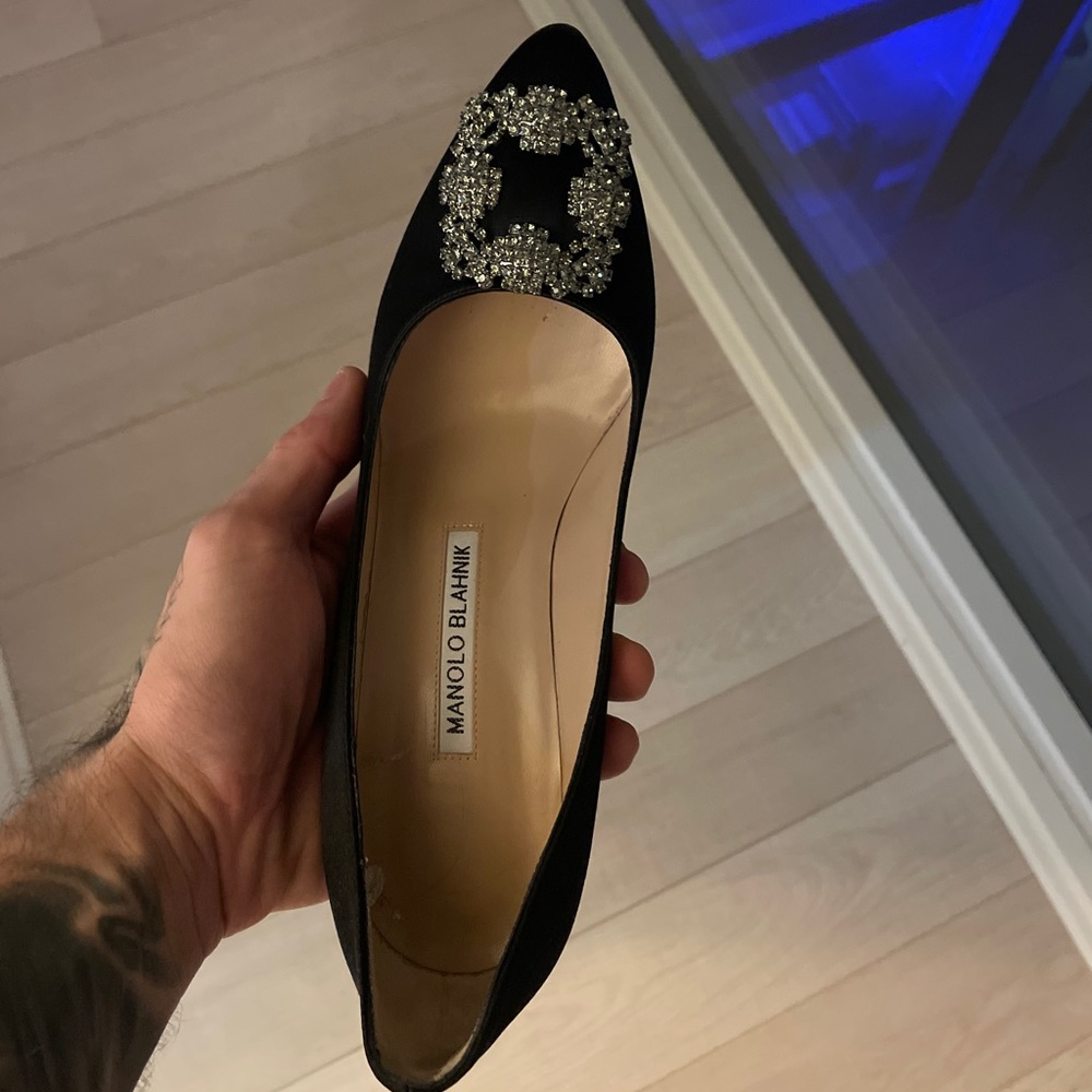 Worn Twice Manolo Blahnik. Purchased in 2019